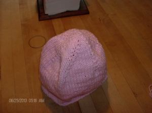 pink hat circular cast-on 001