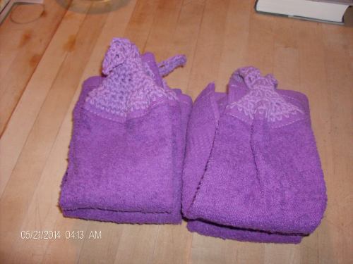 purple dish towels 001