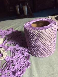 purple cotton chickent