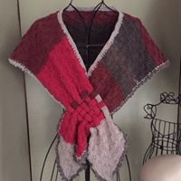 red shawl